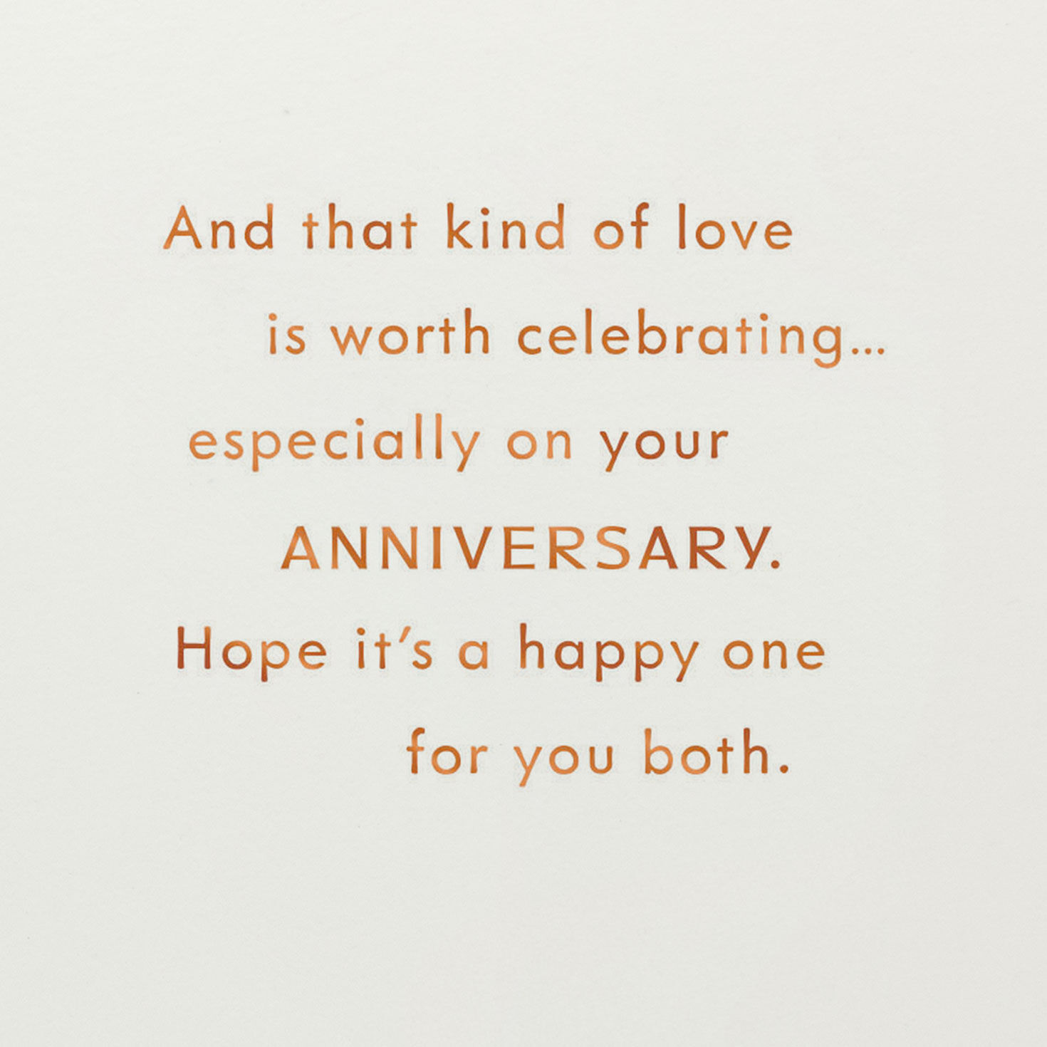 Blue Love Birds Couple Anniversary Card Sentiment image number 2