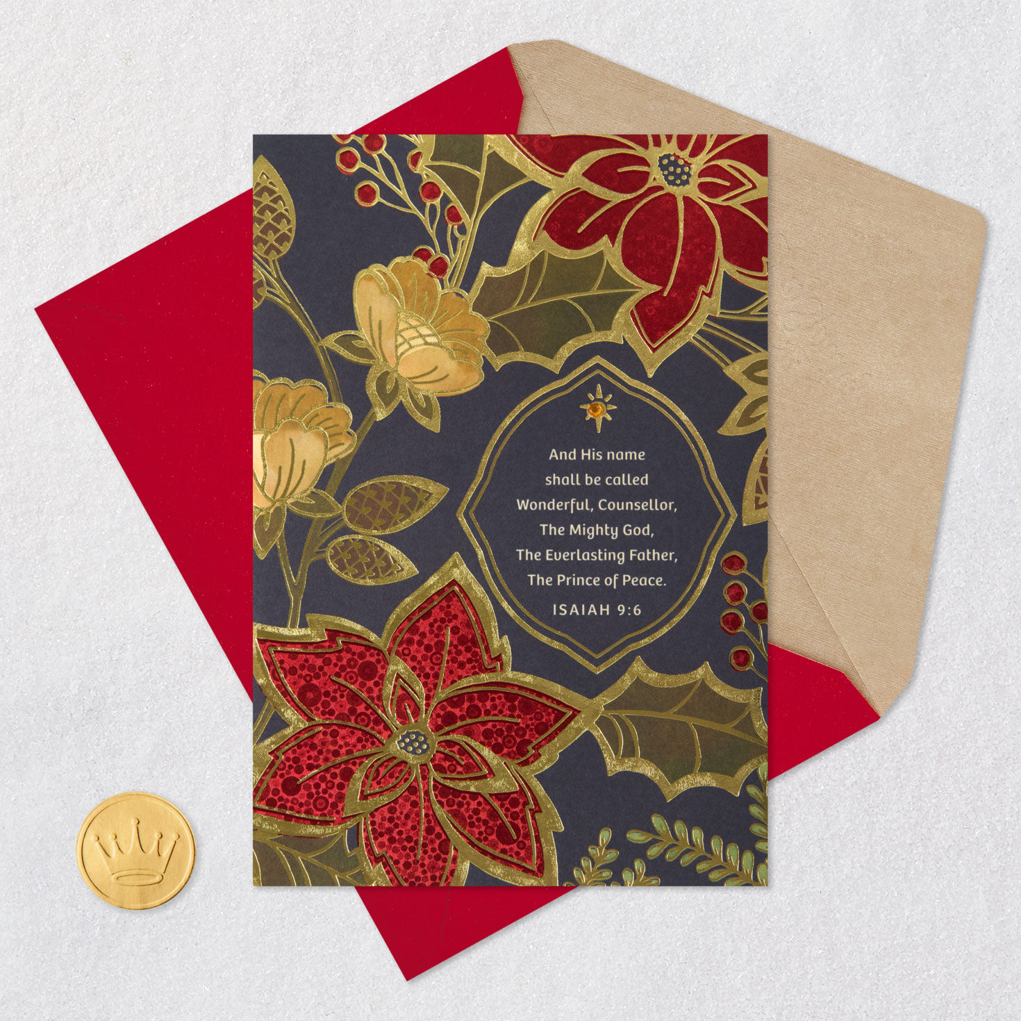 Thinking of You With Thanks to God Religious Christmas Card for only USD 5.99 | Hallmark