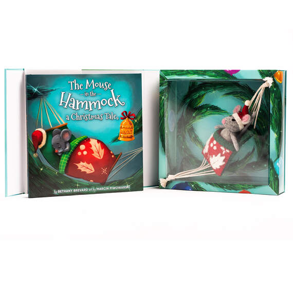 The Mouse in the Hammock: A Christmas Tale Book and Ornament Set, , large image number 3