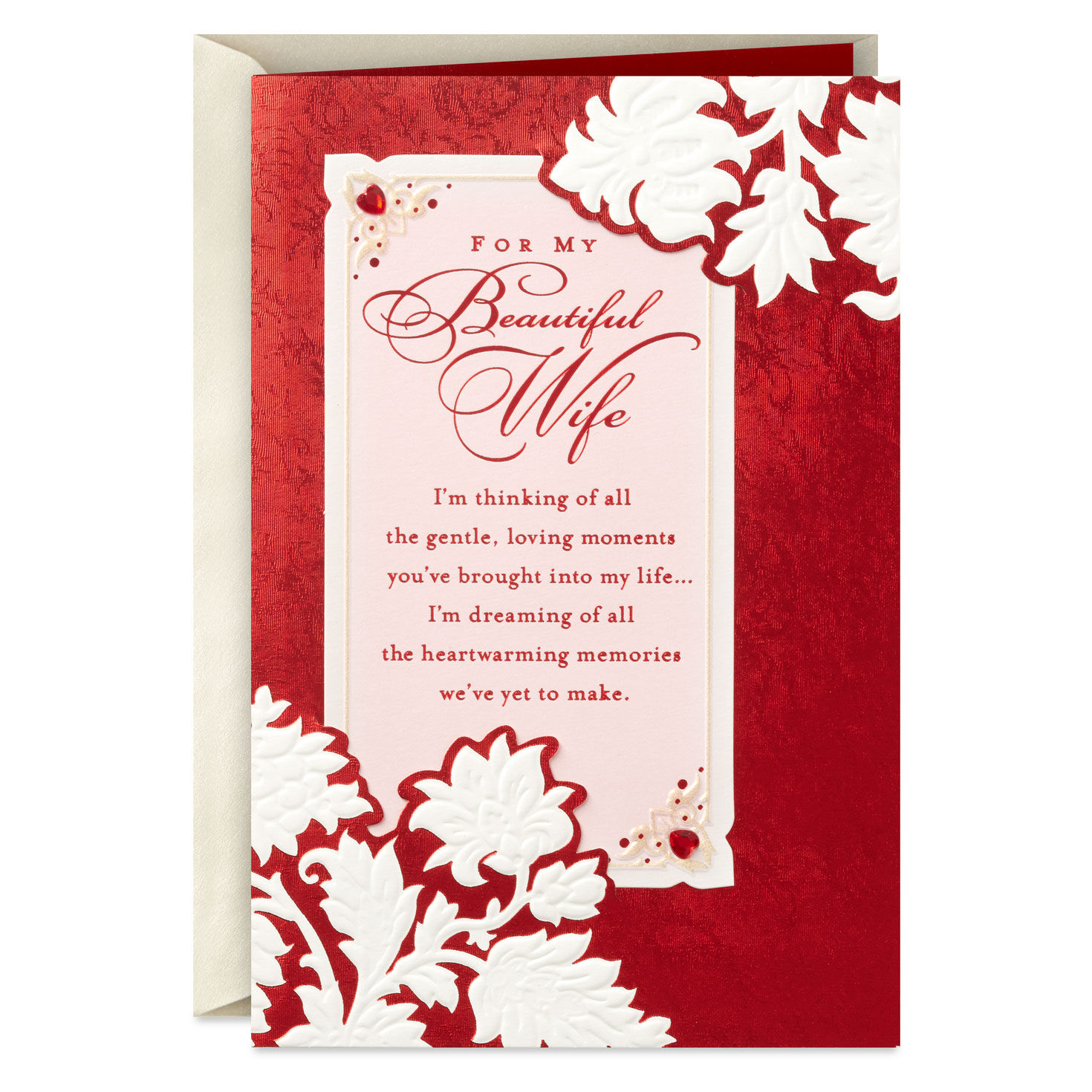 All Our Loving Moments and Heartwarming Memories Valentine's Day Card for Wife