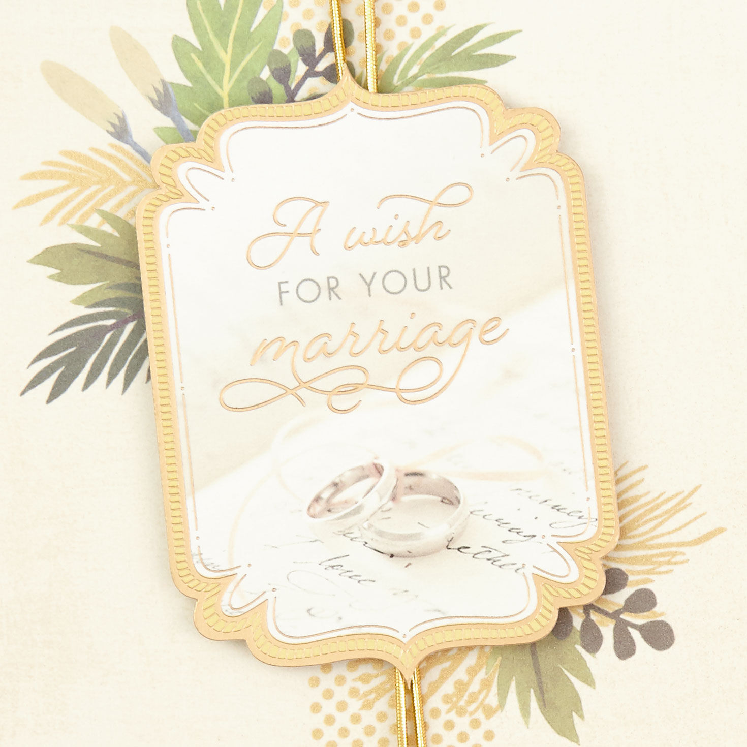 A Wish For Your Marriage Wedding Card for only USD 6.59 | Hallmark