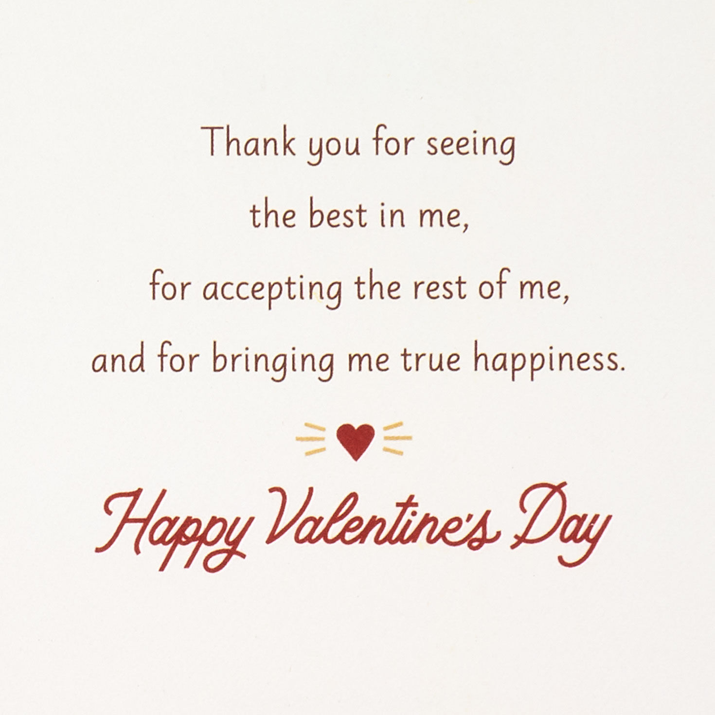 Rustic Wooden Heart Valentine's Day Card for Him Sentiment image number 3