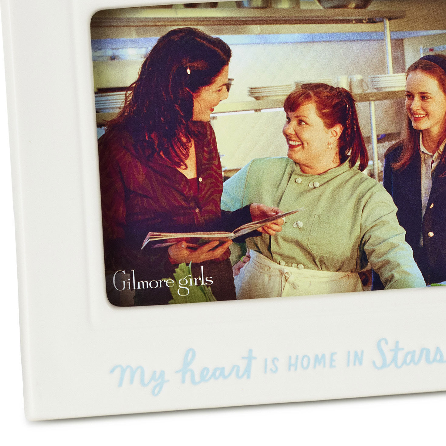 Gilmore Girls Stars Hollow Sign-Shaped Picture Frame upclose view image number 3