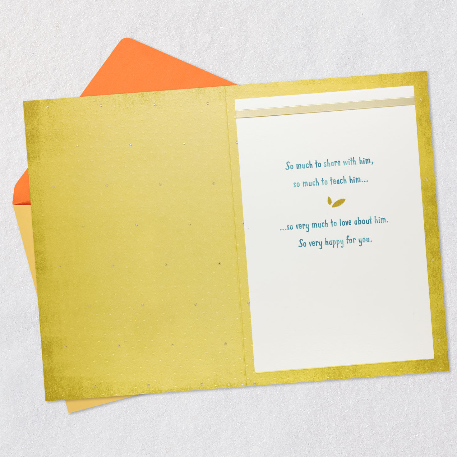 Koala Bear New Baby Grandson Card for Grandparents Open card with envelope image number 3