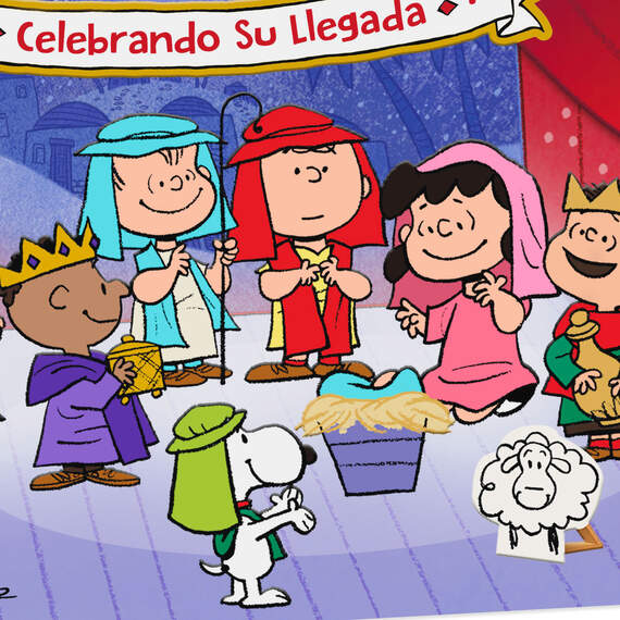 Peanuts® Nativity Scene Spanish-Language Three Kings Day Card, , large image number 4