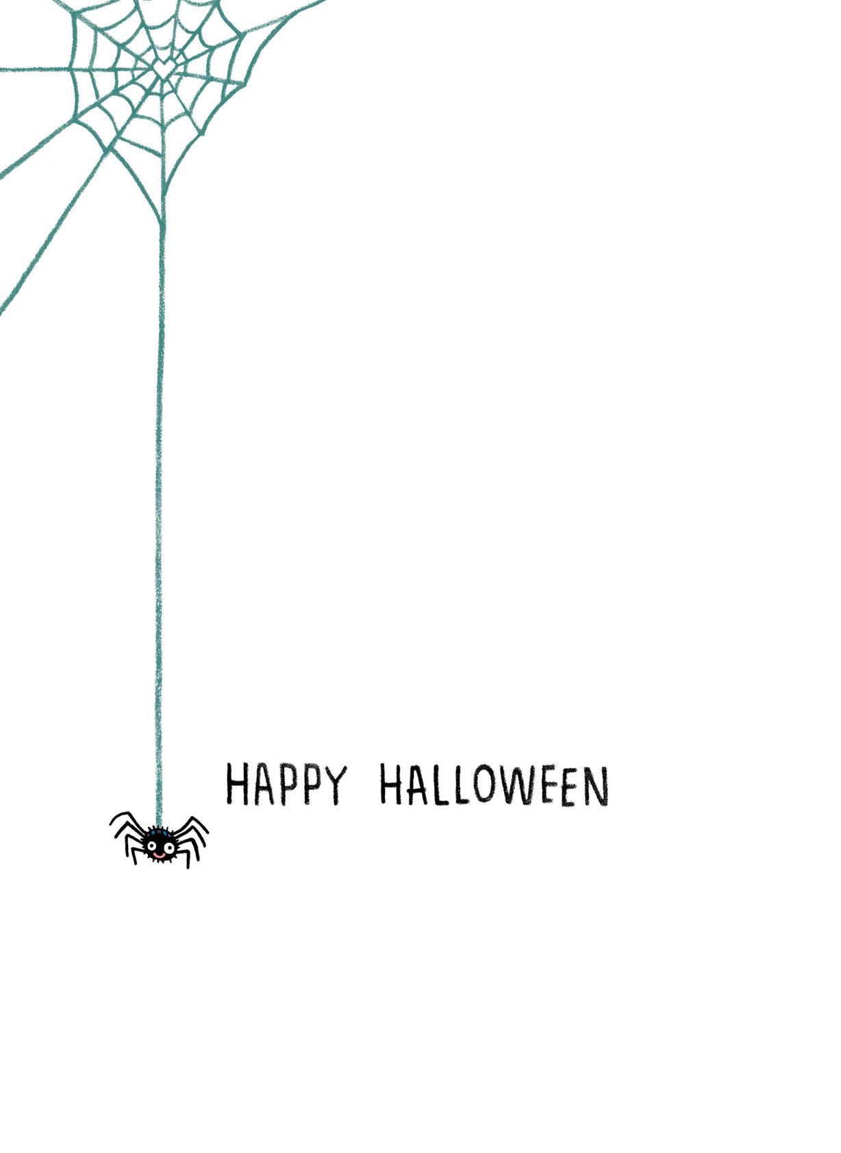 I Heart U Halloween Card