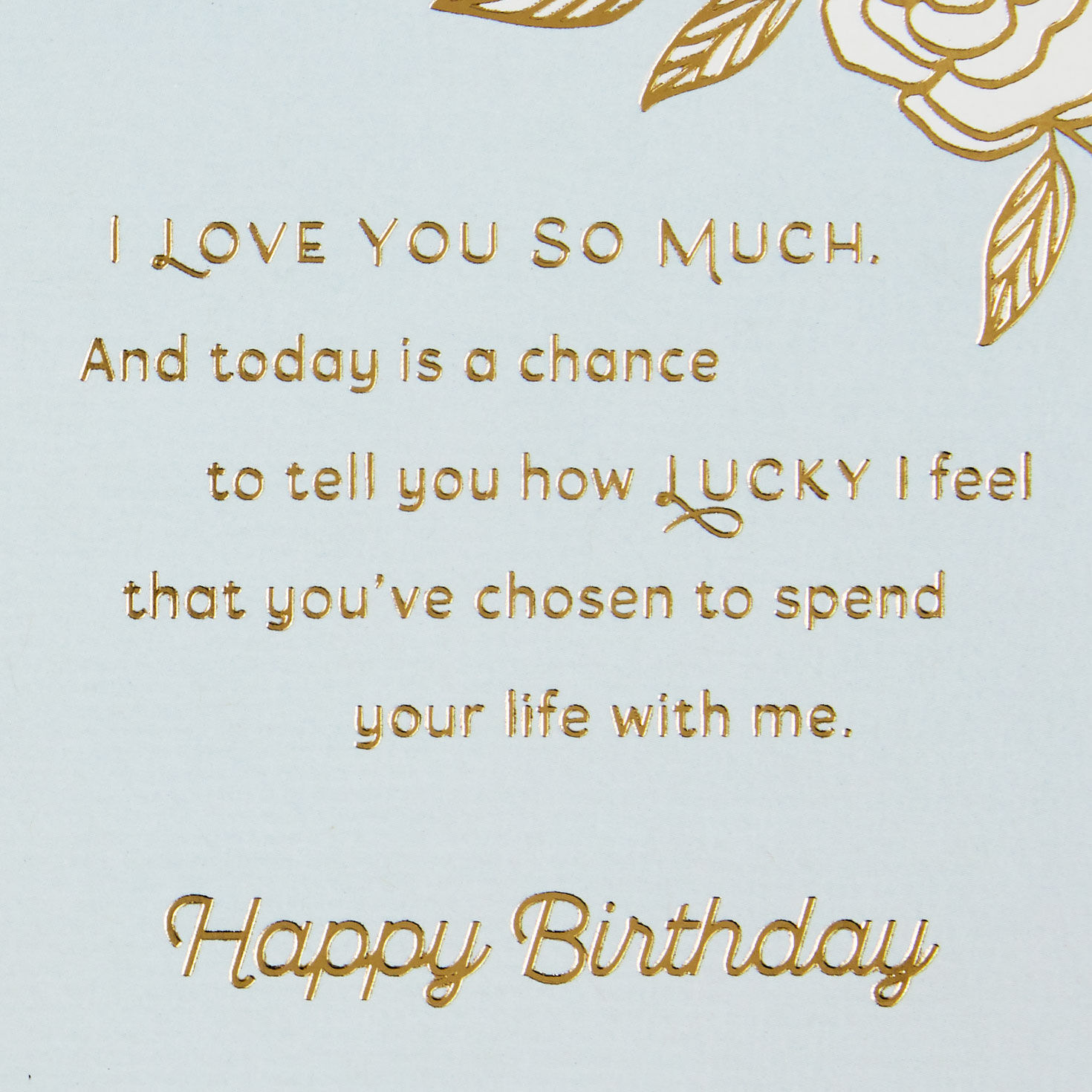 I'm the Luckiest Man Birthday Card for Wife for only USD 4.99 | Hallmark