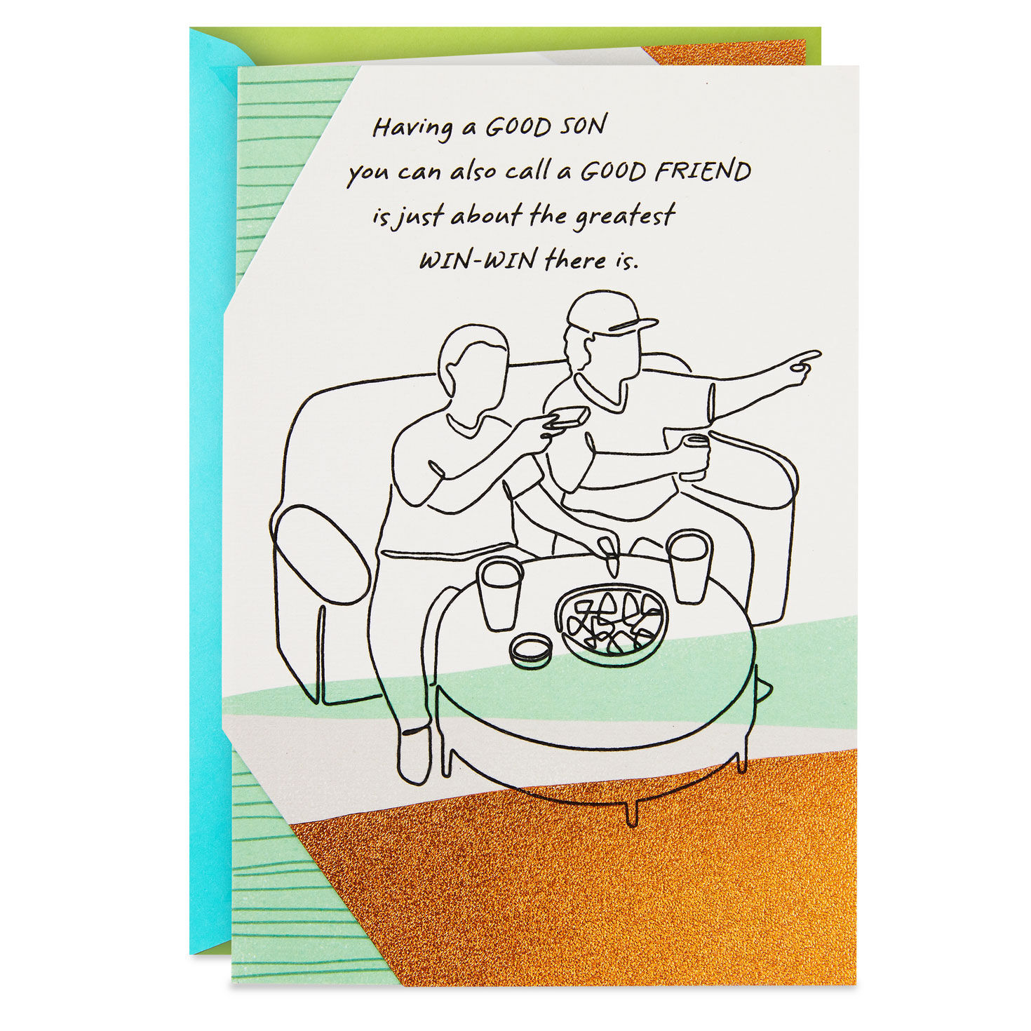 A Good Son Who's a Good Friend Birthday Card for Son for only USD 4.99 | Hallmark