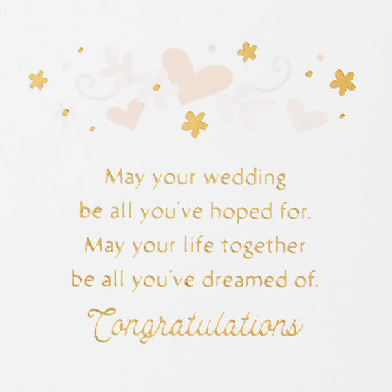 All You've Dreamed Of Mr. and Mrs. 3D Pop-Up Wedding Card, , large image number 3