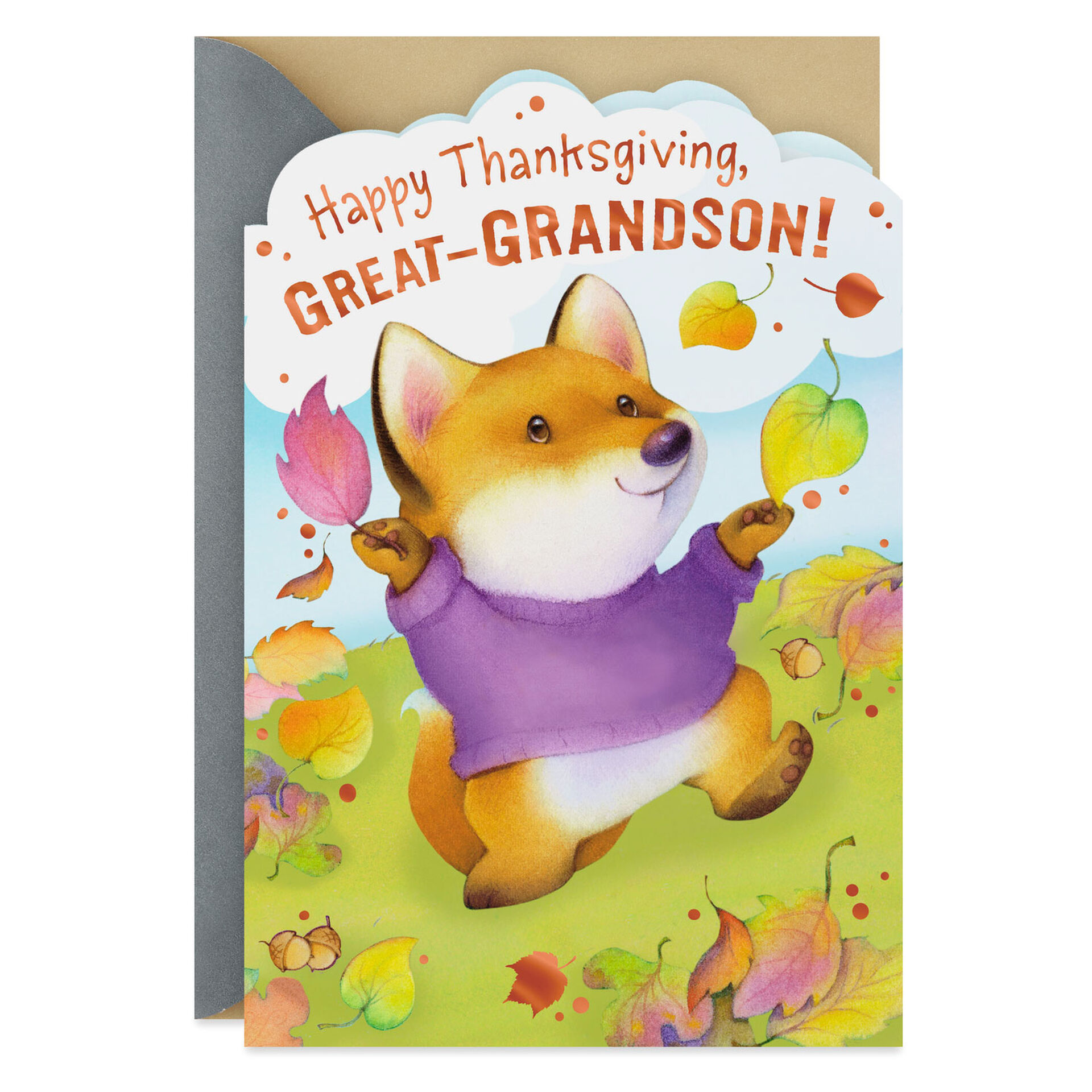 what to write in grandson halloween card