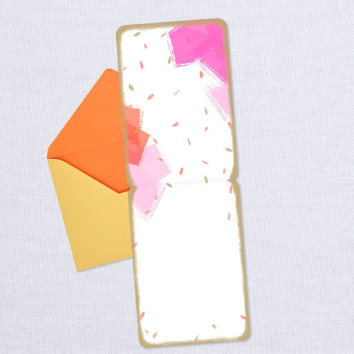 Falling Into Place Not Apart Blank Card, 