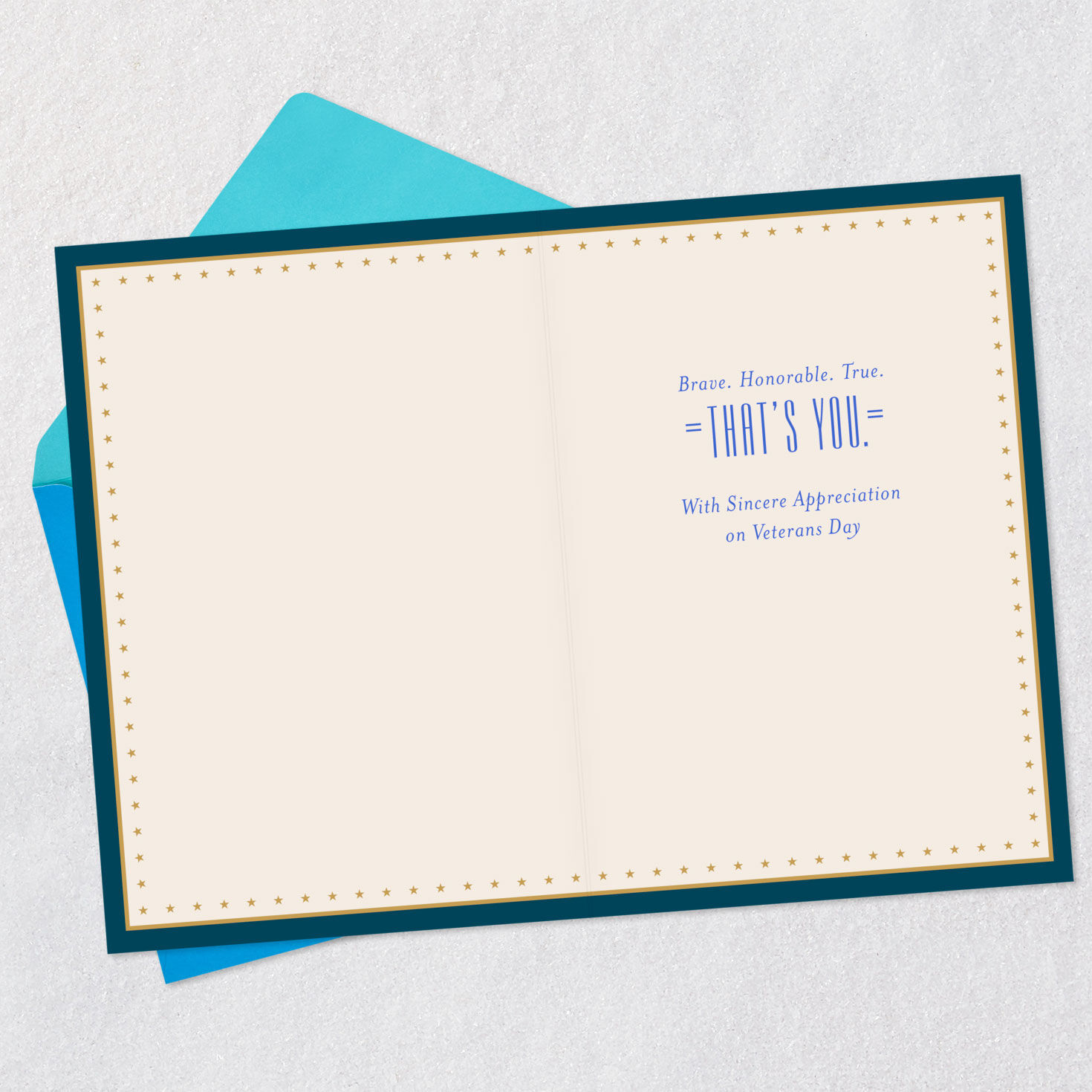 U.S. Navy Brave, Honorable, True Veterans Day Card for only USD 2.99 | Hallmark