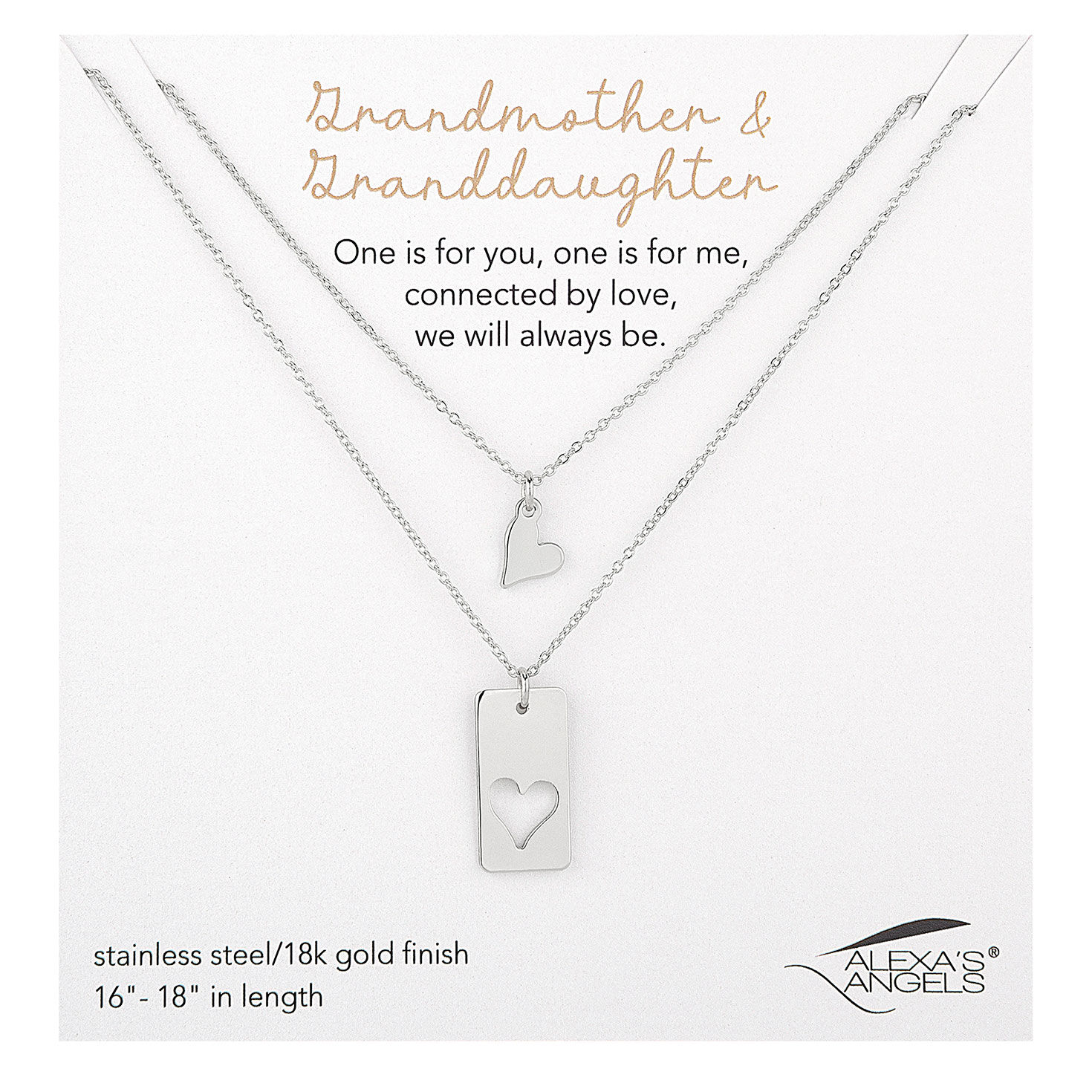 Necklace from grandmother to granddaughter hot sale