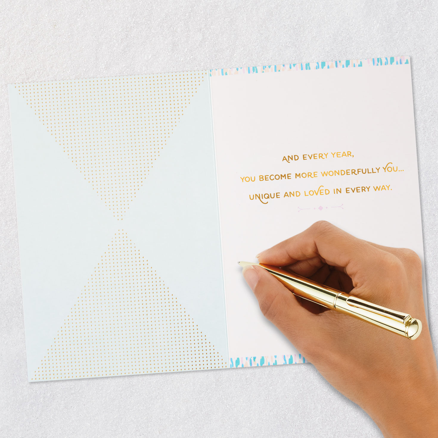 Unique and Loved In Every Way Birthday Card for Her, , large image number 6