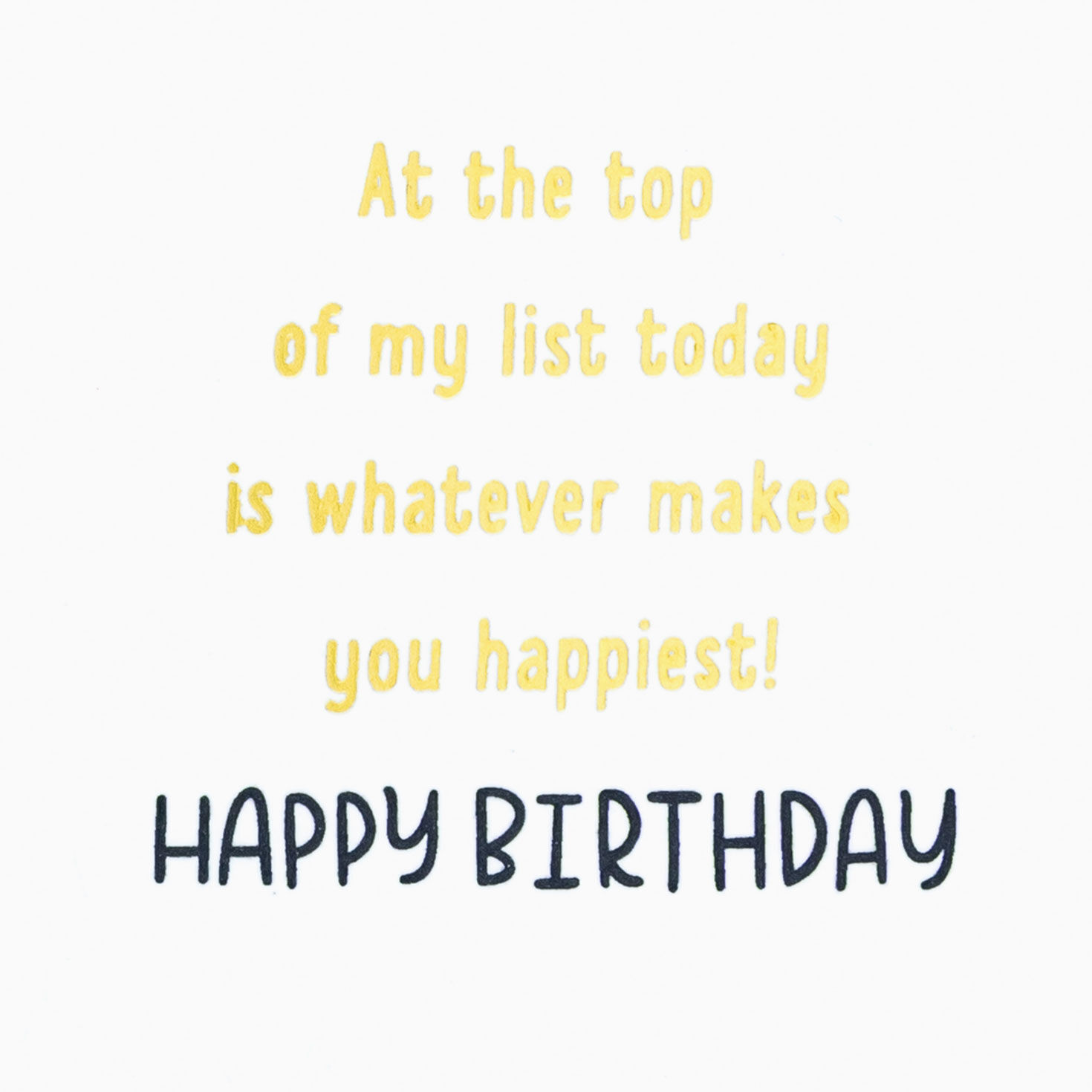 To-Do List for Husband Birthday Card Sentiment image number 2