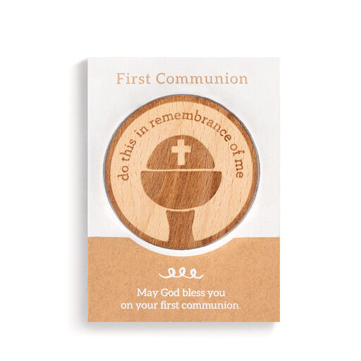 Demdaco First Communion Wooden Token, 