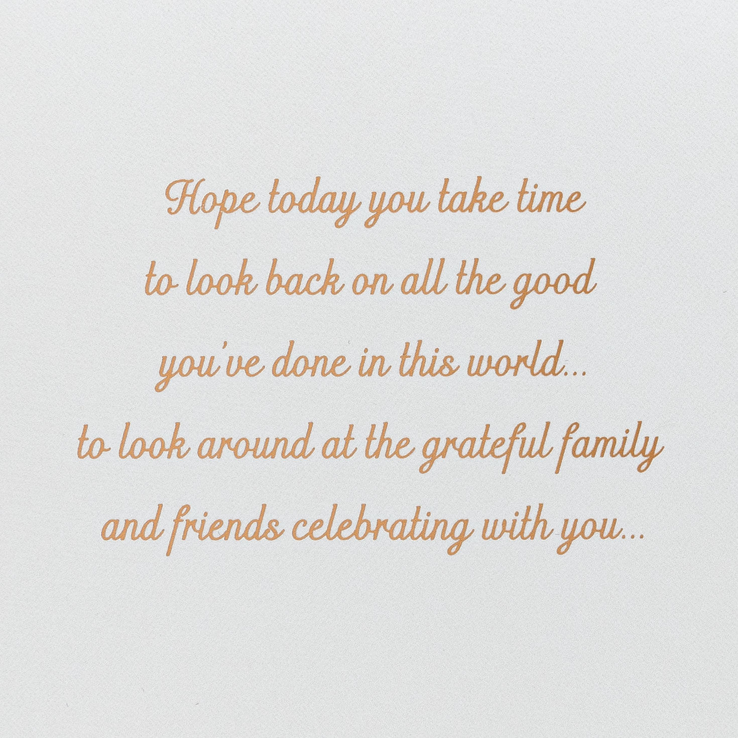 The Good You've Done in This World Birthday Card, , large image number 2