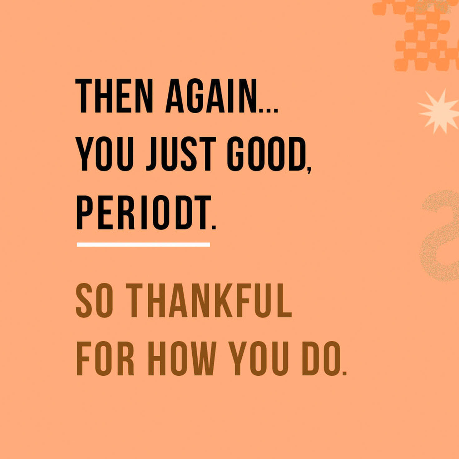 You Too Good to Me ThankYou Card Greeting Cards Hallmark