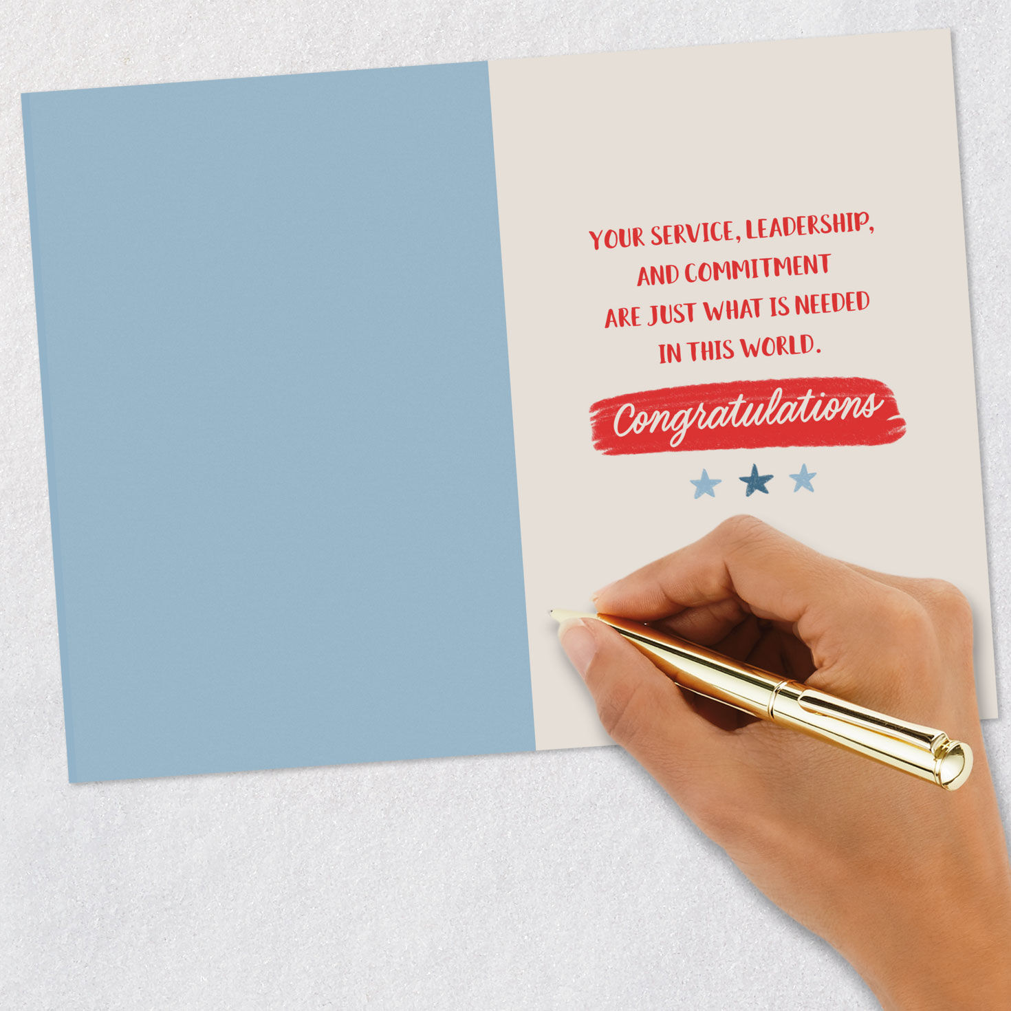 Stand Proud Military Congratulations Card, , large image number 6