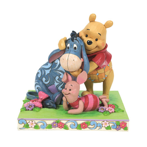 Jim Shore Disney Winnie the Pooh & Friends Figurine, 6.1", 