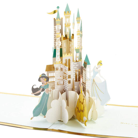 Disney Princess Castle So Loved 3D Pop-Up Card, , large image number 1