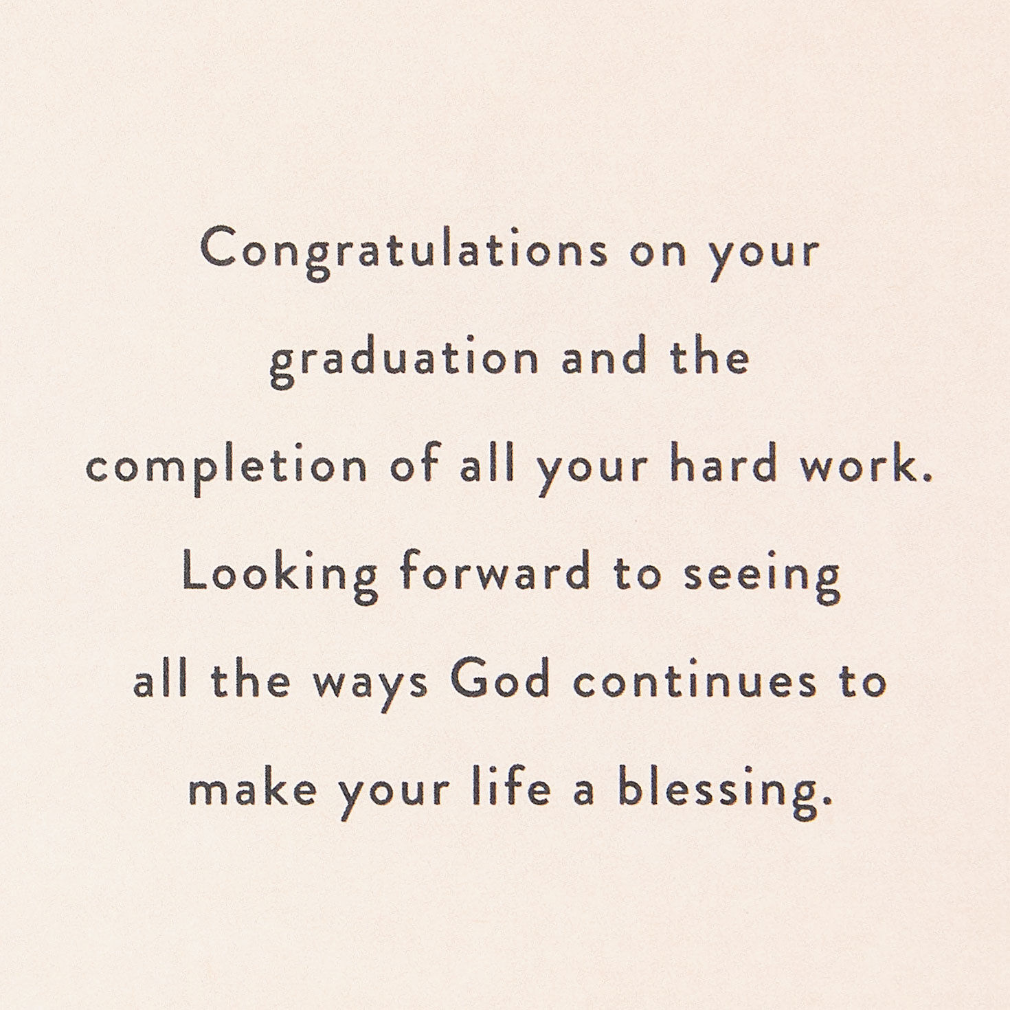 Nature Scene Religious Graduation Card for Man Sentiment image number 2