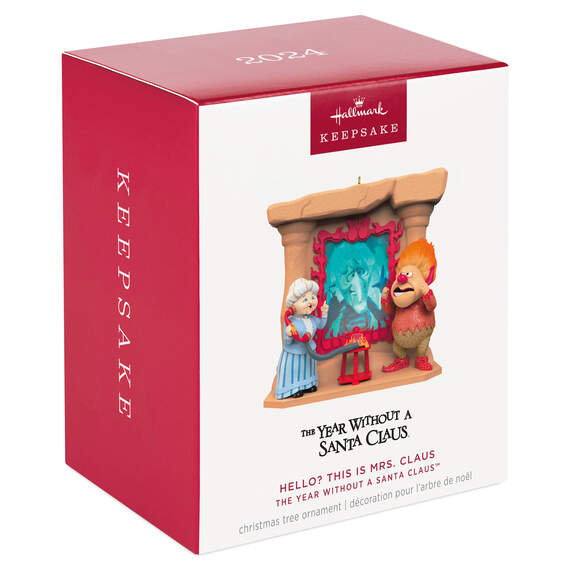 The Year Without a Santa Claus™ Hello? This is Mrs. Claus Ornament, , large image number 7