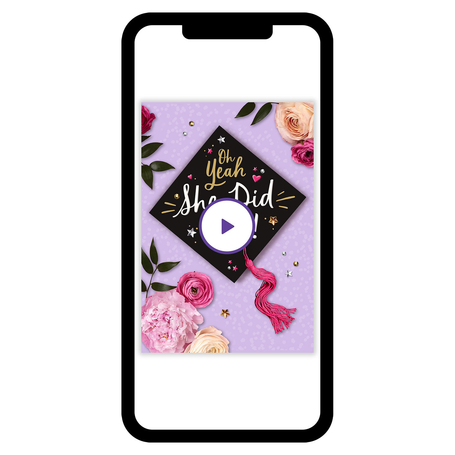 She Did That Graduation eCard