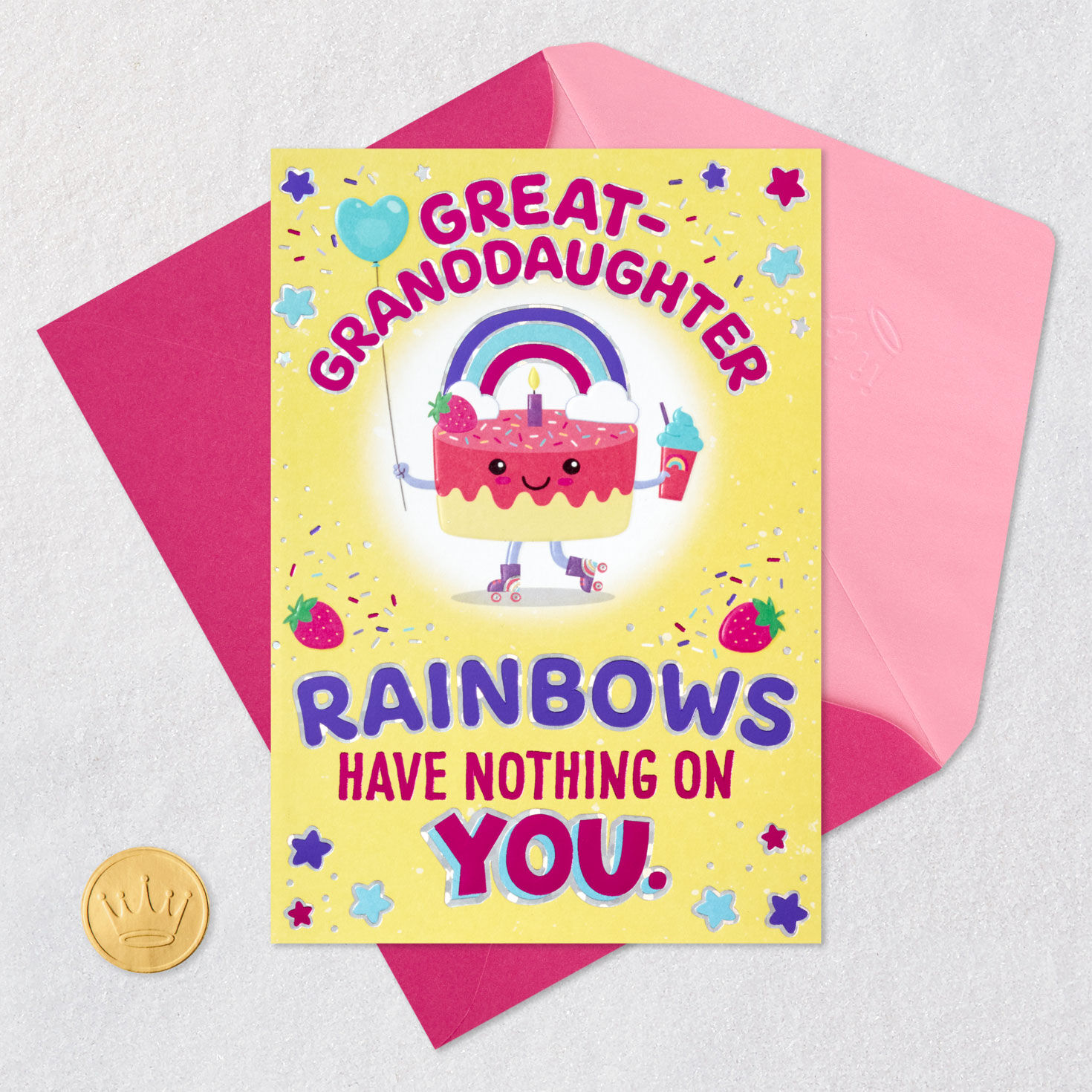 Rainbows Have Nothing on You Birthday Card for Great-Granddaughter for only USD 4.59 | Hallmark