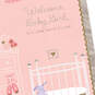 Pink Nursery Religious New Baby Girl Card, , large image number 4