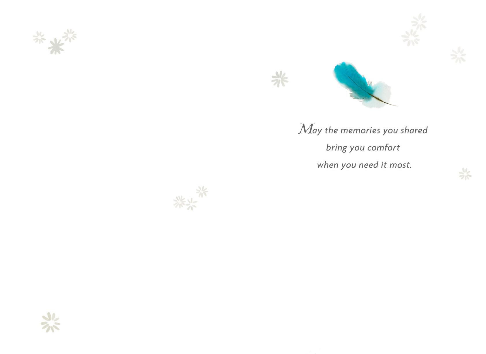Bringing You Comfort Sympathy Card