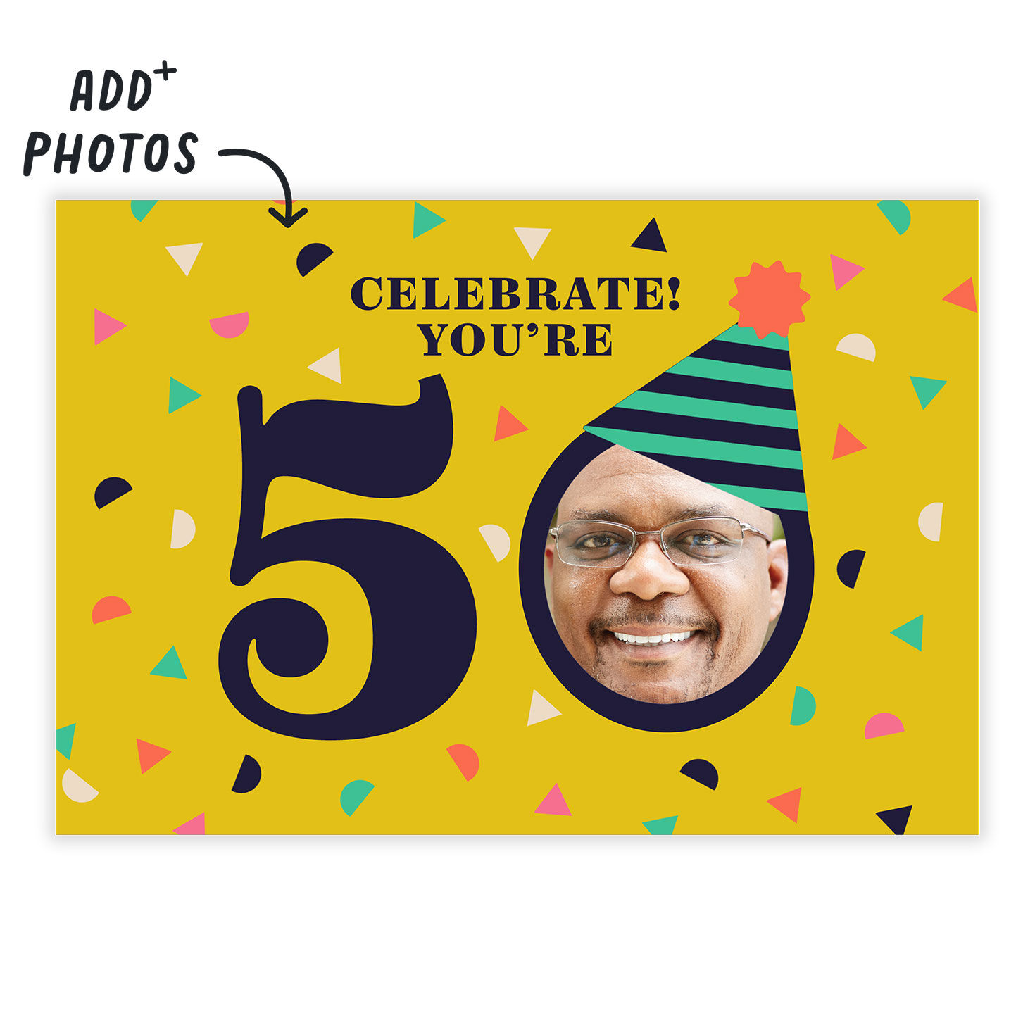 Celebrate 50th Birthday eCard, , large image number 2