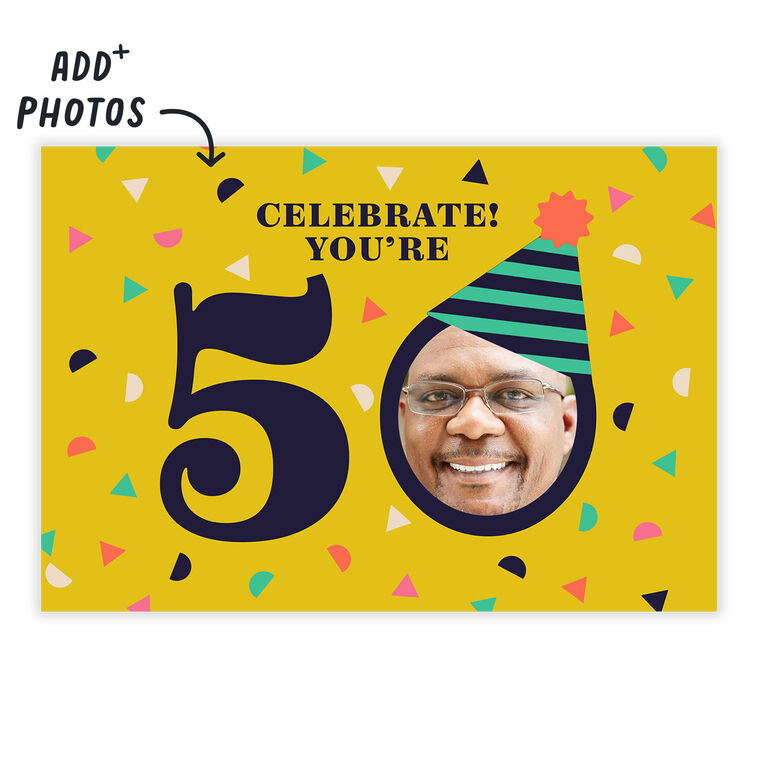 Celebrate 50th Birthday eCard, , large image number 2