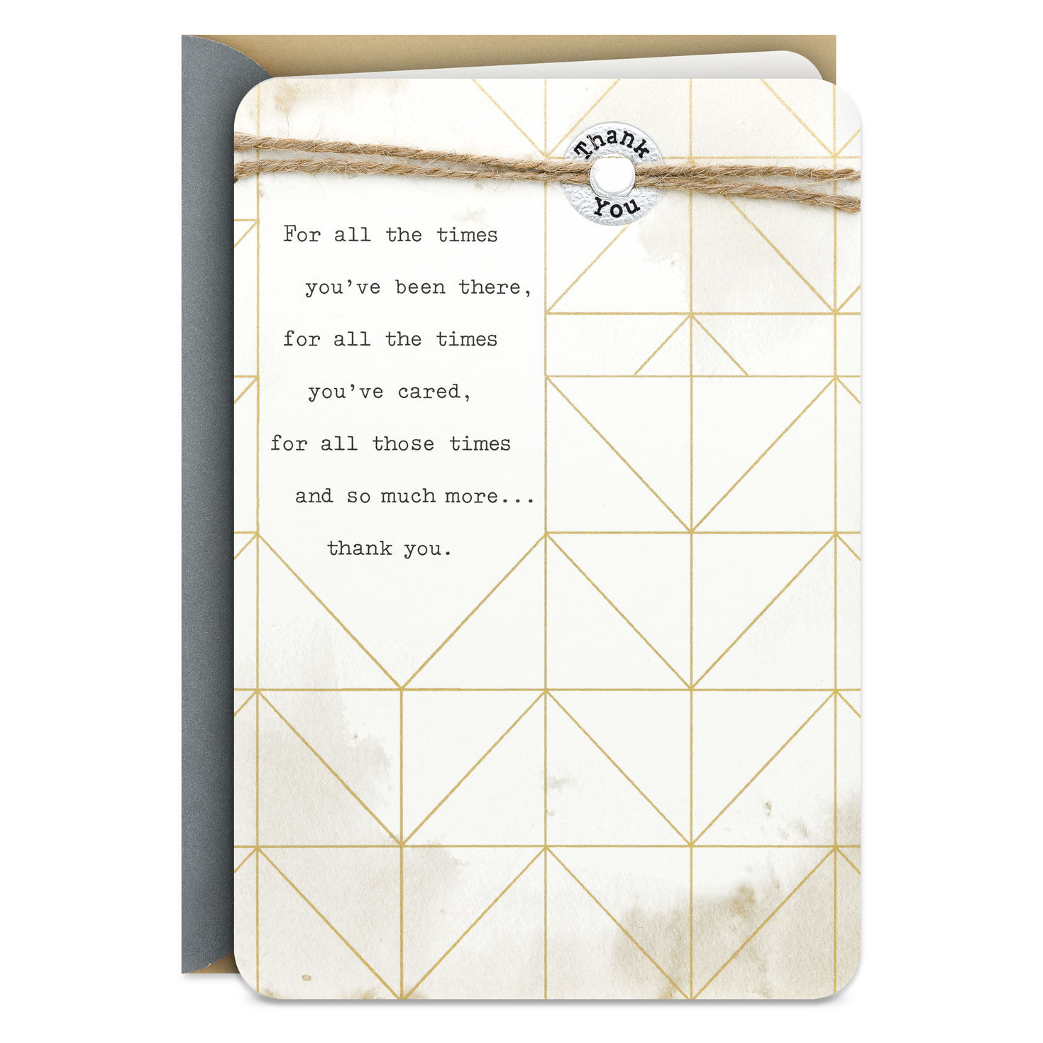 Thank You for Always Being There Father's Day Card