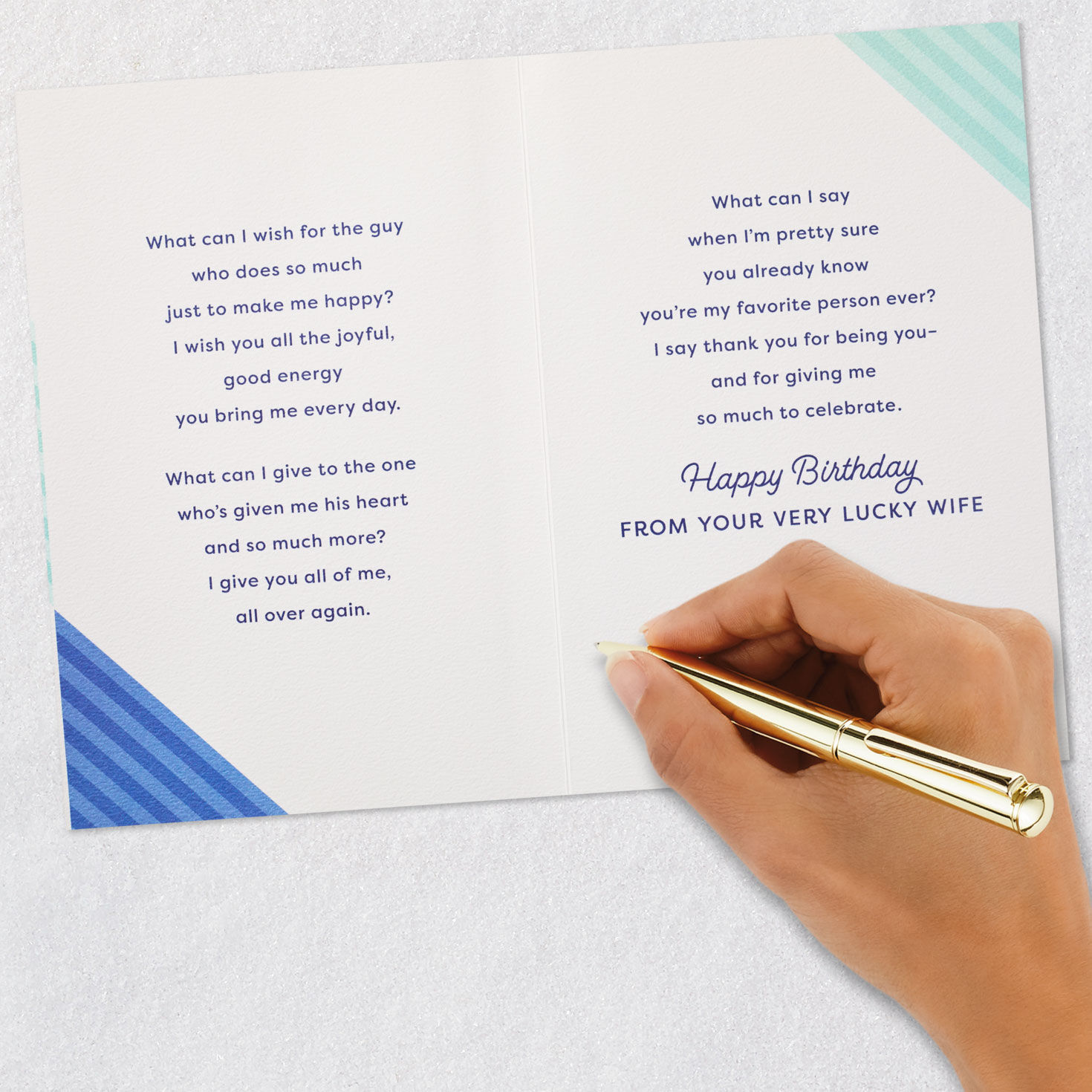 Thanks for Being You Birthday Card for Husband From Wife - Greeting ...