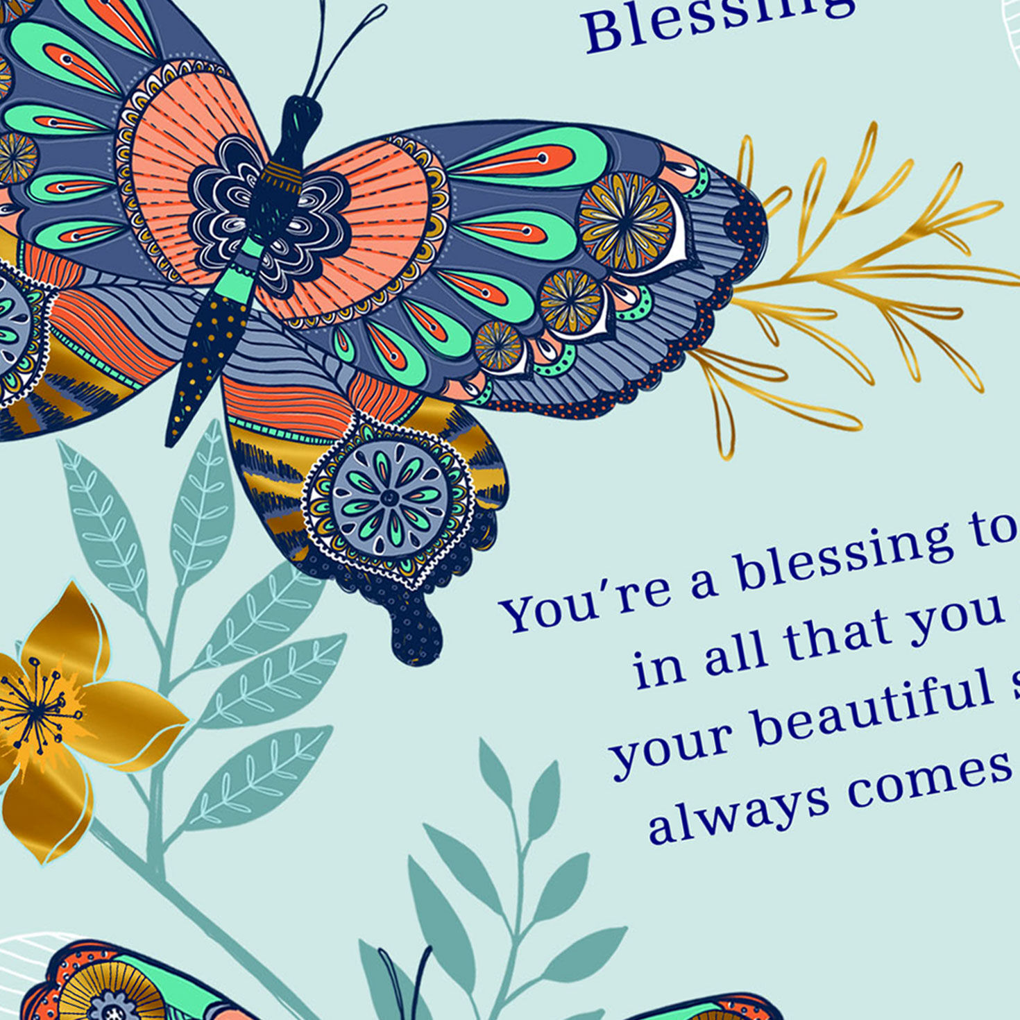 Your Friendship Is a Blessing Mother's Day Card for Friend, , large image number 4