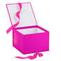 Hot Pink Large Gift Box With Shredded Paper Filler, , large image number 4