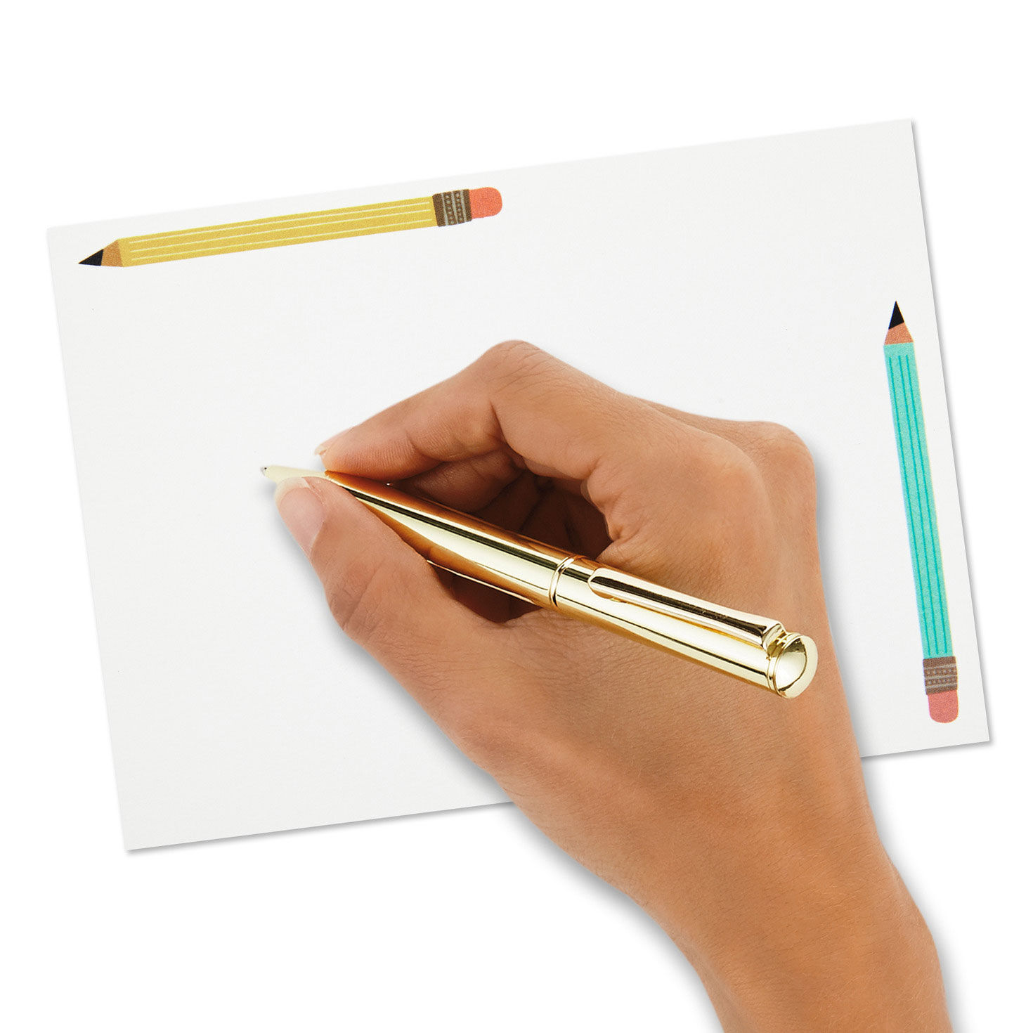 School Fun Flat Note Cards in Caddy, Box of 40, , large image number 6