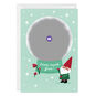 Photo Snow Globe Personalized Holiday Card Card Front indicating personalization image number 3