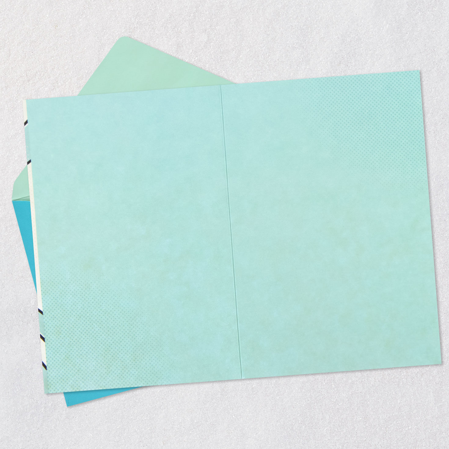 Love You Pop Art Heart Blank Card Open card with envelope image number 2