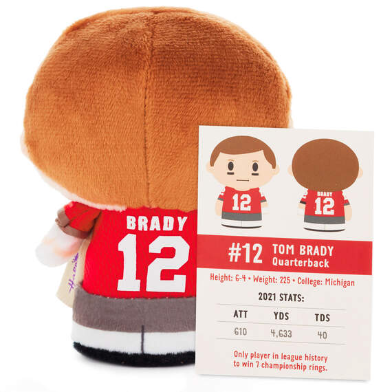itty bittys® NFL Player Tom Brady Plush Special Edition, , large image number 5