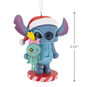 Disney Stitch Nutcracker Christmas Ornament measurement image number 3