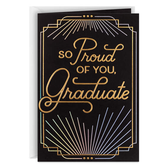 So Proud of You Graduation Card, , large image number 1