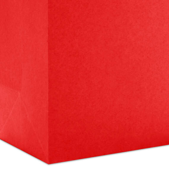 9.6" Red Medium Gift Bag, Red, large image number 5