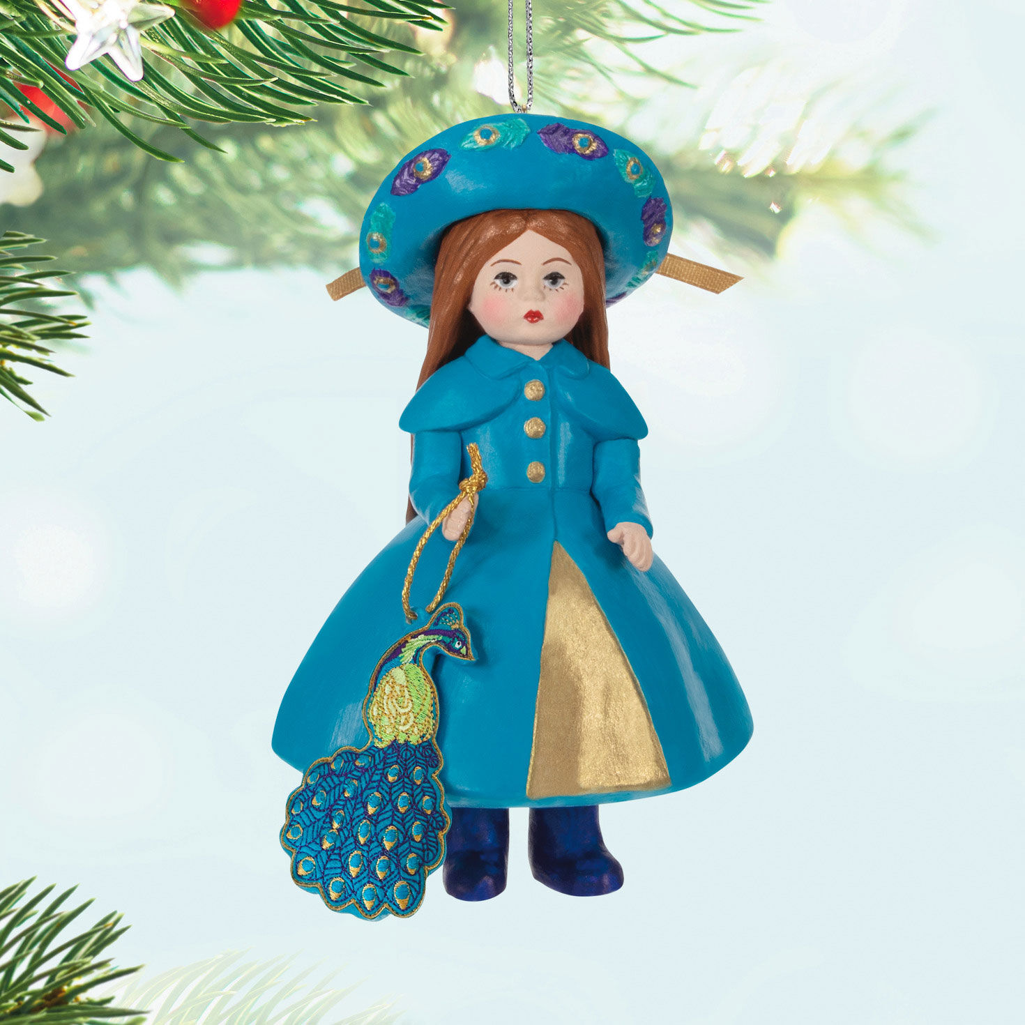 Madame Alexander Peacock Princess Ornament Keepsake Ornaments Hallmark