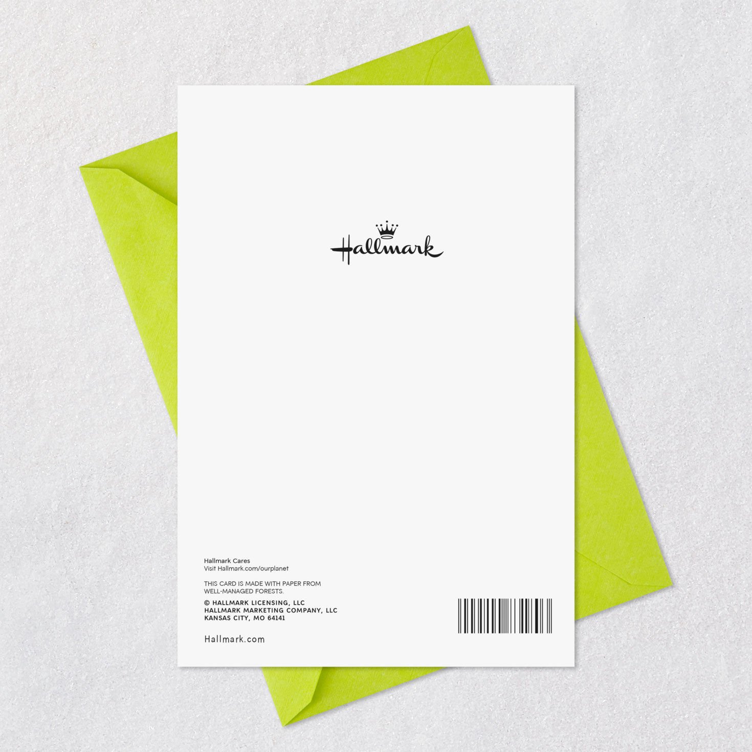 Confetti Balloons 99-cent Happy Birthday Card Card Back with Envelope image number 7