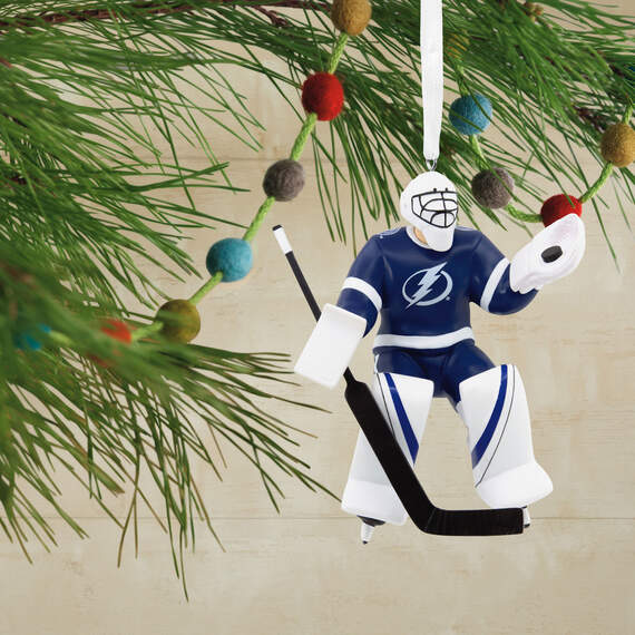 NHL Tampa Bay Lightning® Goalie Hallmark Ornament, , large image number 2