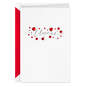 I Love Us Sparkly Hearts Valentine's Day Card, , large image number 1