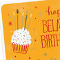 Cupcake, Gifts and Party Hat Belated Birthday Card Card Cover Detail image number 4