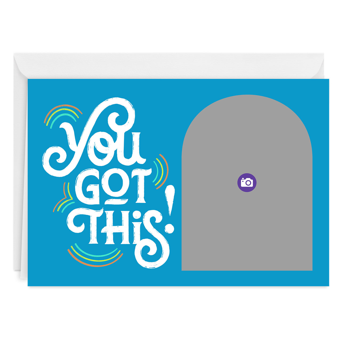 Personalized You Got This Encouragement Photo Card - Greeting Cards ...